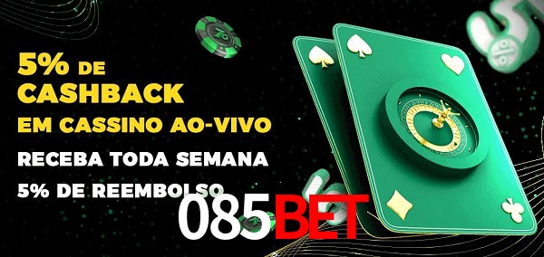 Promoções do cassino ao Vivo 085Bet